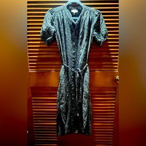 Lucky Brand Green Floral Print Dress